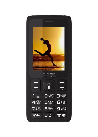 Мобильный телефон Sigma mobile x-style 34 nrg black (160958710)