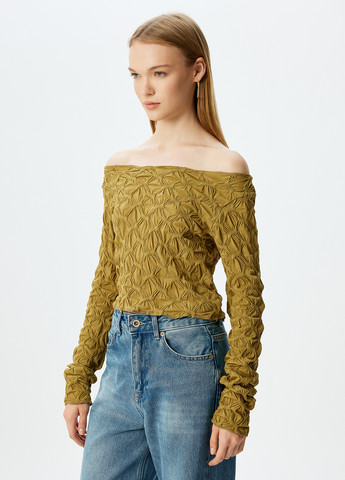 Оливкова блуза KOTON