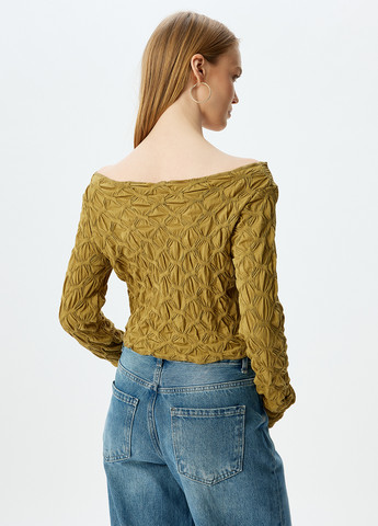 Оливкова блуза KOTON