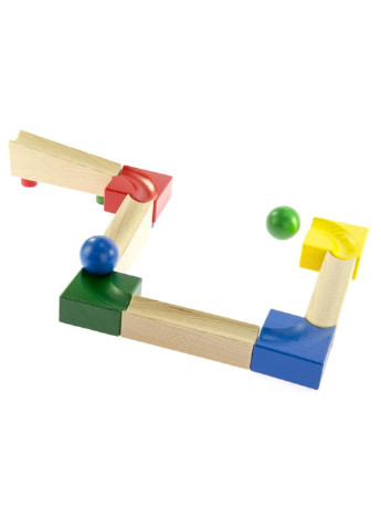 Конструктор (NIC2180) NIC деревянный Шариковая дорога Начальный набор (249597253)