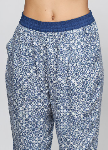 Синие кэжуал летние брюки Linea