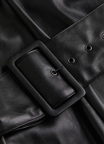 Чорна кежуал сукня H&M однотонна