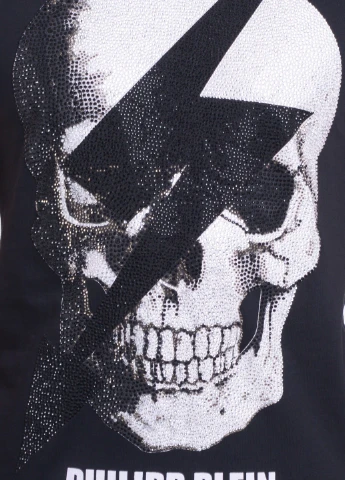 Чорна футболка Philipp Plein