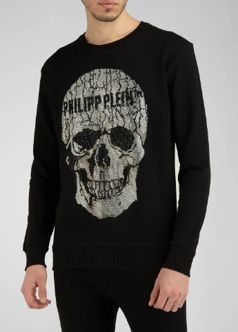 Чорна футболка Philipp Plein