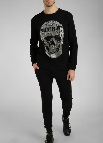 Чорна футболка Philipp Plein