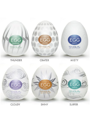 Набор Egg Hard Boild Pack (6 яиц) Tenga (254734476)