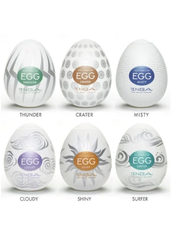 Набір Egg Hard Boild Pack (6 яєць) Tenga (254734476)