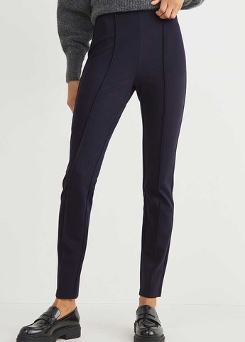 Темно-синие демисезонные леггинсы C&A