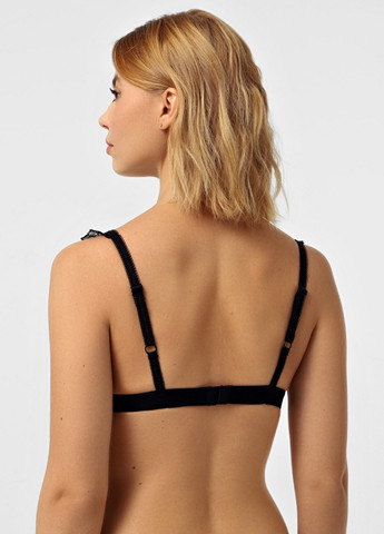 Червоний тріенджел бюстгальтер Sambario без кісточок поліамід