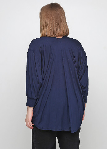 Темно-синяя демисезонная блуза Made in Italy