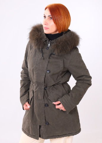 Оливкова (хакі) куртка Yuko