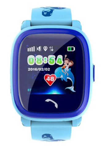 Дитячі GPS годинник-телефон K25 GoGPS Me ME K25 синій