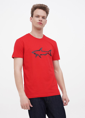 Червона футболка Paul & Shark