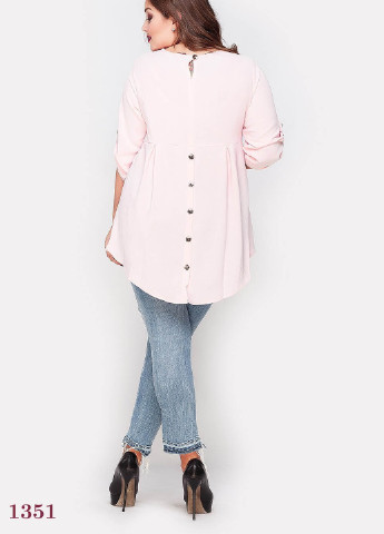 Розовая демисезонная блузка Peony 0306182