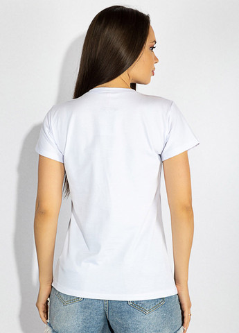 Белая летняя футболка Time of Style
