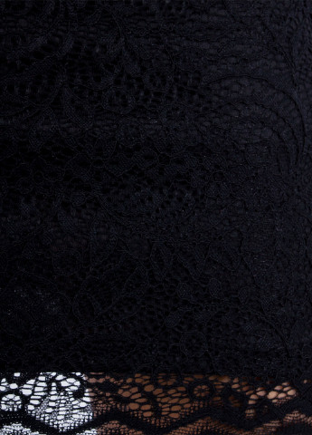 Чорна коктейльна сукня з відкритими плечима, футляр Jennyfer однотонна