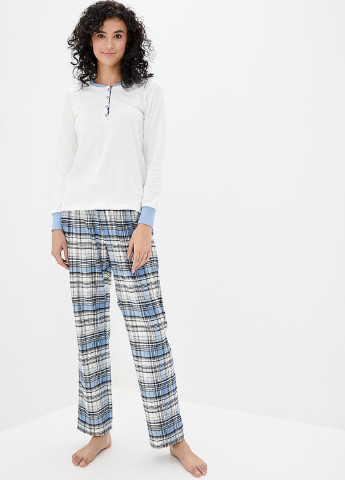 Комбинированная всесезон пижама (лонгслив, брюки) лонгслив + брюки German Volf