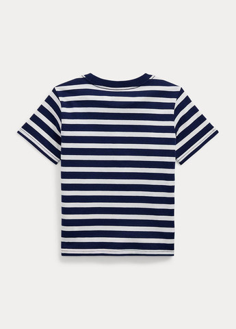 Темно-синя літня футболка Ralph Lauren