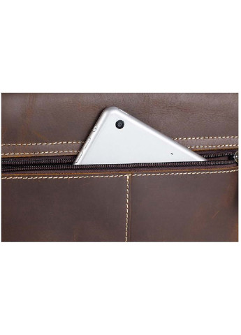 Мужская кожаная сумка 28х27х5 см Vintage (229459086)