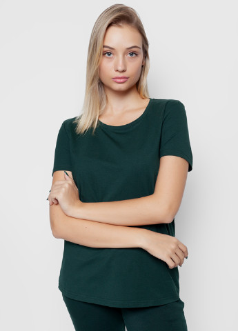 Темно-зеленая летняя футболка Arber Woman