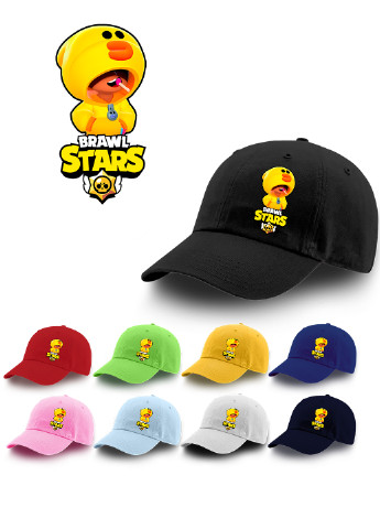 Кепка Леон Качка Курча Бравл Старс (Leon Sally Brawl Stars) (9273-1020) MobiPrint (216961635)