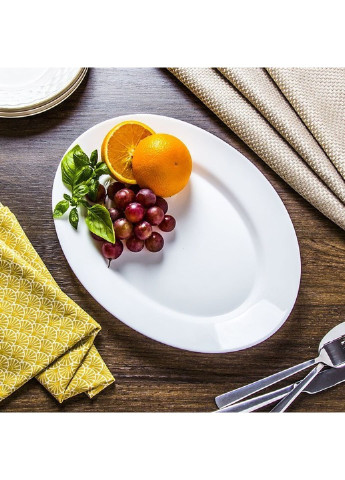 Страва овальна Toledo 400852-F-26321990 36 см Bormioli Rocco (253629903)