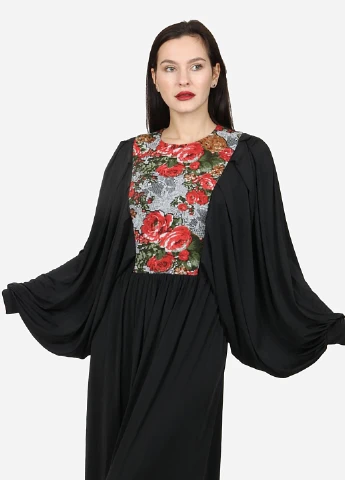 Чорна кежуал плаття, сукня Enna Levoni однотонна