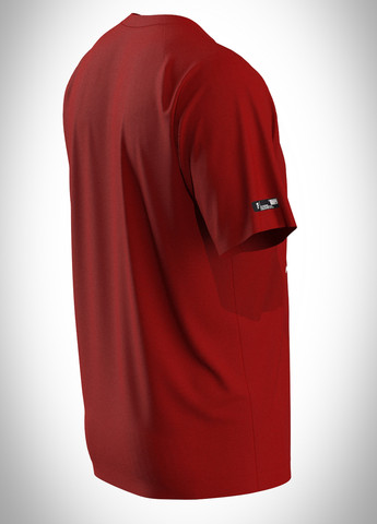 Красная футболка SA-sport