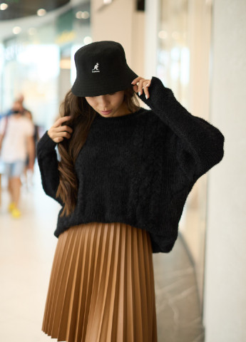 Коричневая кэжуал однотонная юбка ST-Seventeen