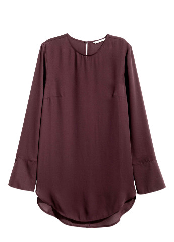 Сливовая блуза H&M