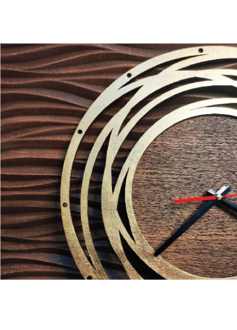 Настенные часы ручной работы с ефектом золота 40 см (3487328-De) Francesco Marconi (251385114)