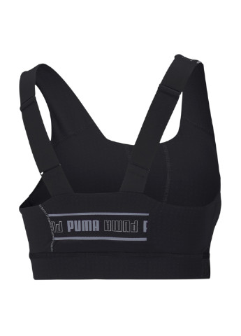 Чёрный бра high impact fast women's training bra Puma полиэстер, эластан