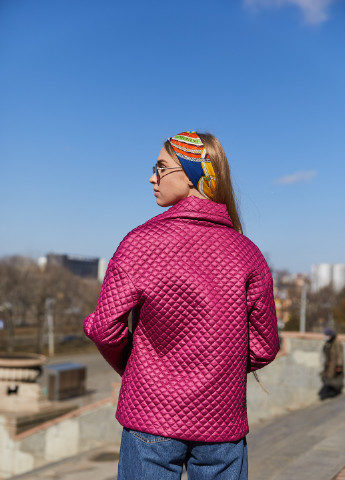 Малинова демісезонна куртка MN