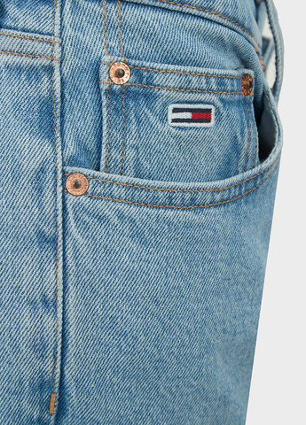 Синие демисезонные зауженные джинсы Tommy Jeans