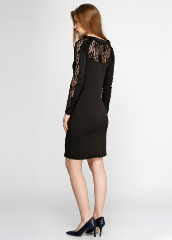 Черное кэжуал платье R&G
