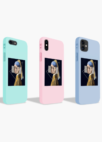 Чехол силиконовый Apple Iphone Xs Билли Айлиш Ренессанс (Billie Eilish Renaissance) Белый (8938-1206) MobiPrint (219336043)