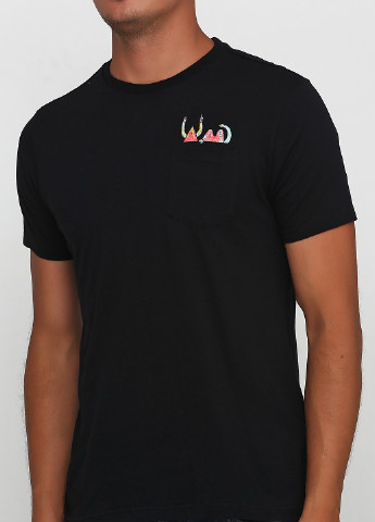 Черная футболка Billabong