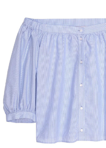 Голубая летняя блузка H&M
