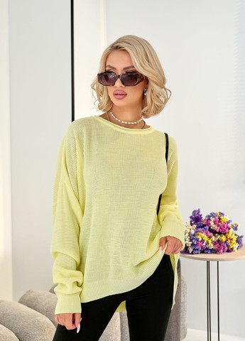 Жовтий демісезонний джемпер джемпер No Brand