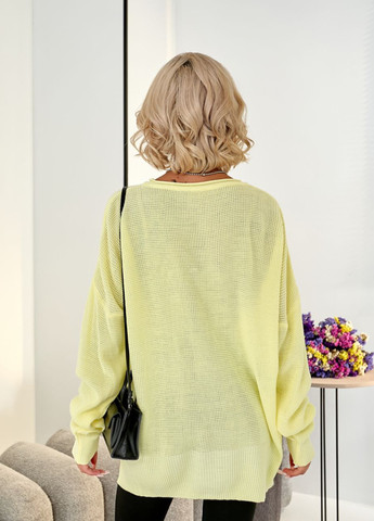 Жовтий демісезонний джемпер джемпер No Brand