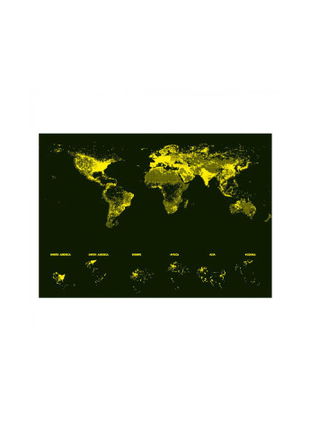 Пазл неон - Карта світу 1000 елементів (6425233) Educa (254065481)
