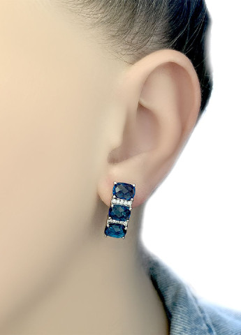 Сережки Silver Flame (233794105)