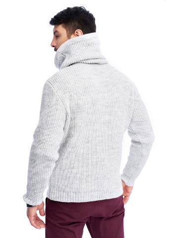 Світло-сірий демісезонний светр SVTR