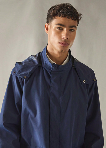 Синя демісезонна куртка SHEIN