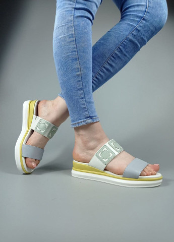 Белые шлепанцы Meideli