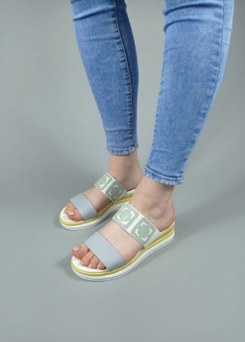 Белые шлепанцы Meideli