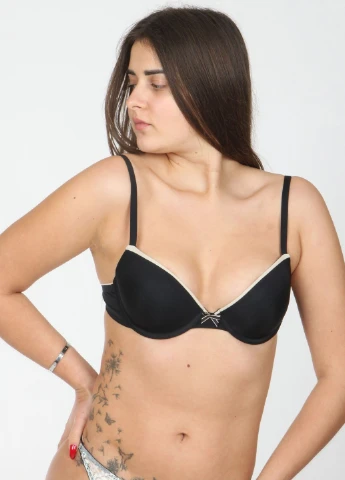 Чёрный бюстгальтер Lingerie