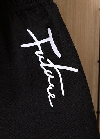 Комбінований літній костюм (футболка, шорти) з шортами SHEIN