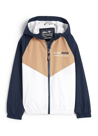 Комбинированная демисезонная ветровка C&A