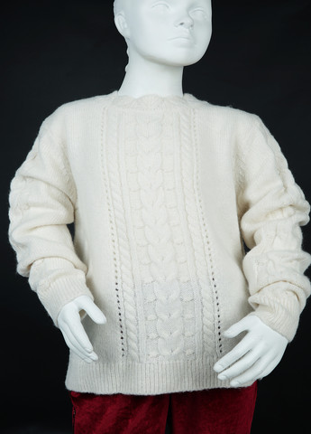 Белый демисезонный свитер Boden